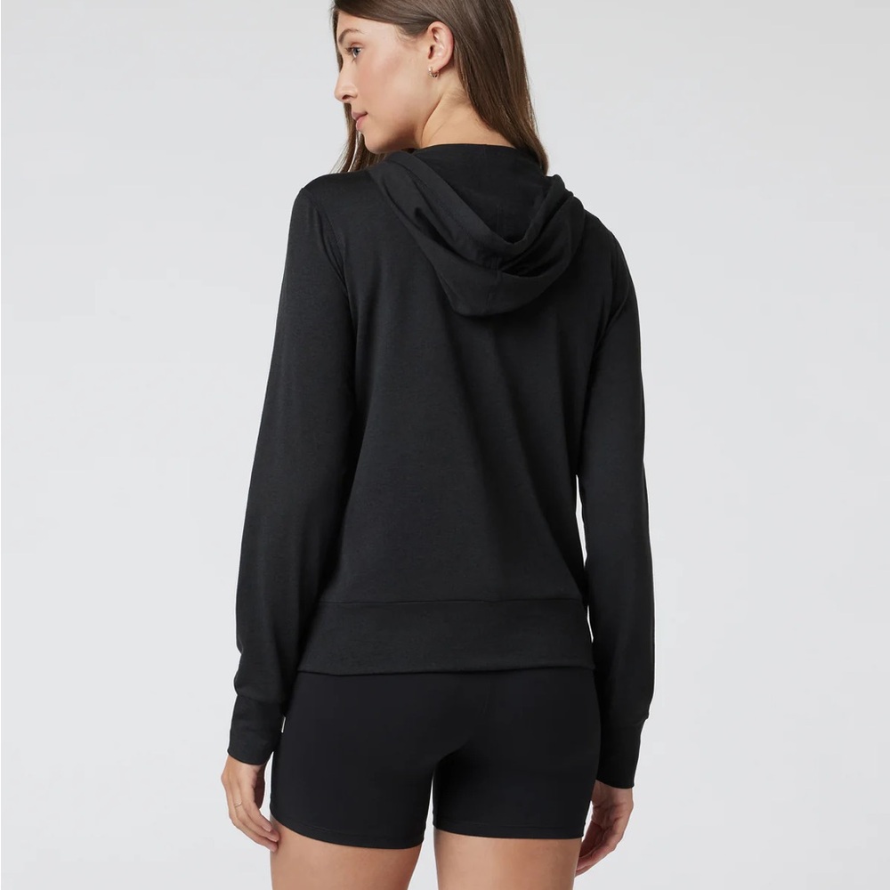 Vuori Halo Performance Hoodie 2.0 Black NWT - Picture 3 of 5
